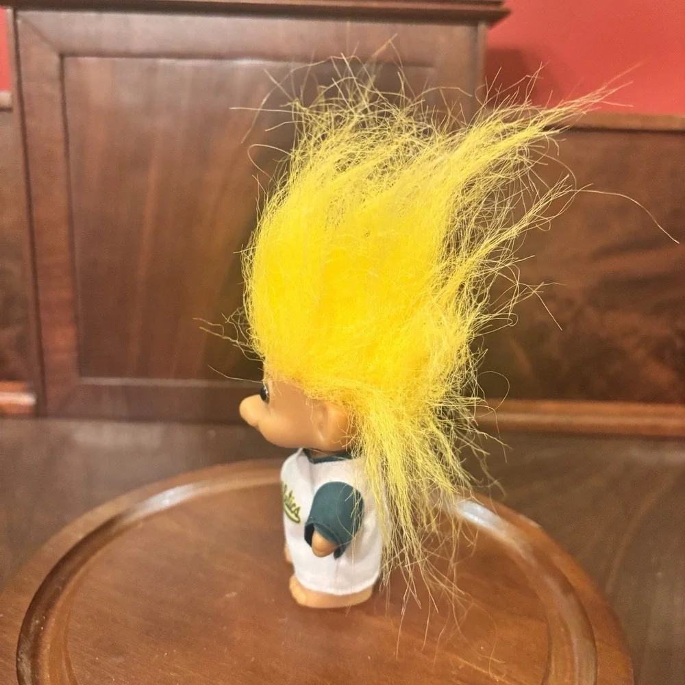 Vintage Russ Mini Fan Troll Doll 3